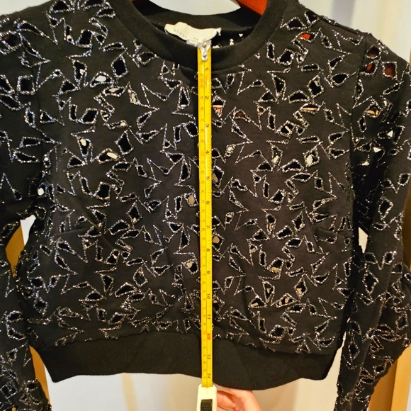 Fleur du Mal Super Star Crop Top, Size XS - Picture 4 of 4